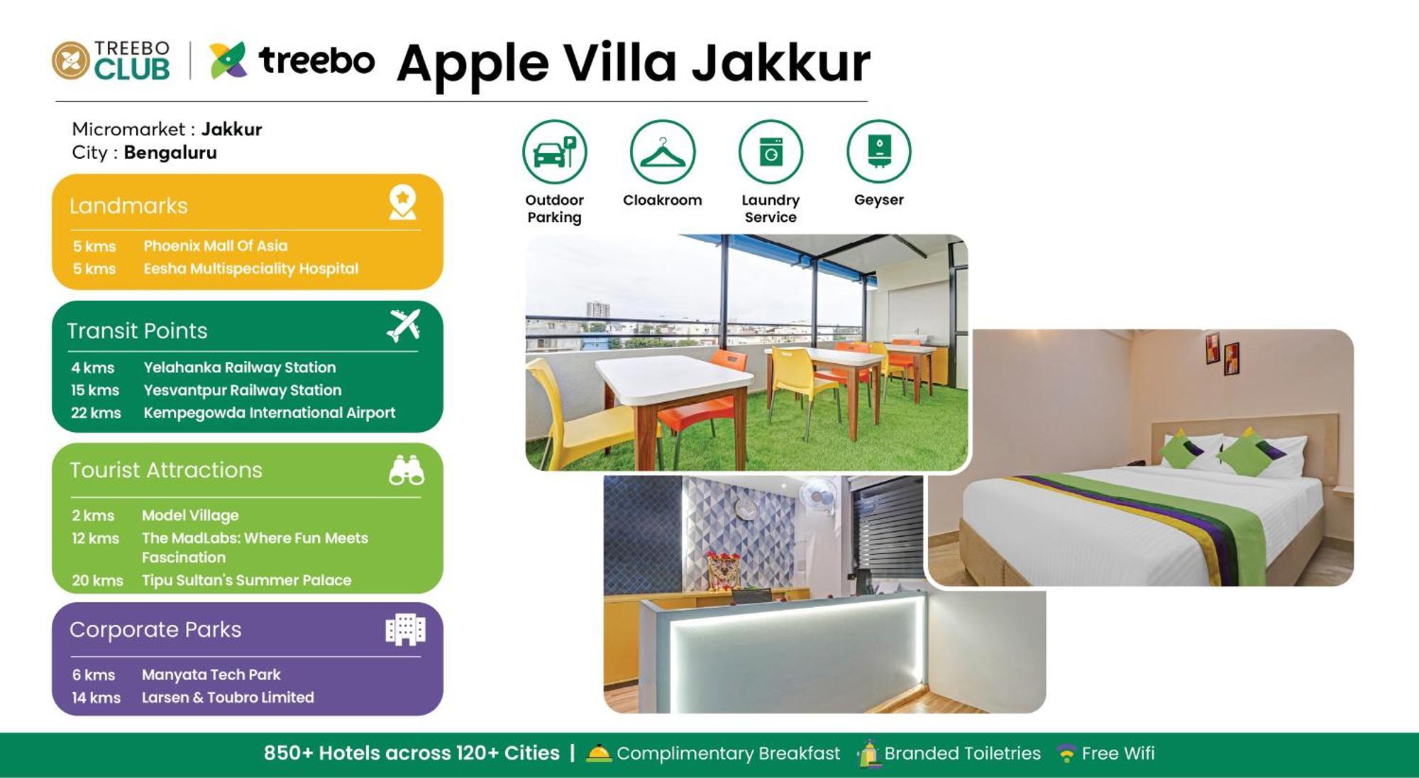 Treebo Apple Villa Bengalúr Exteriér fotografie